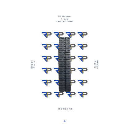 CASE 90XT Rubber Track | 450x86x58