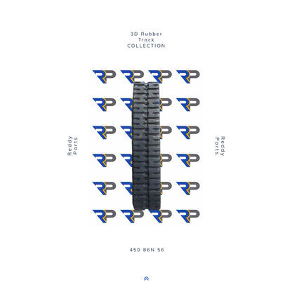 CASE 465CT Rubber Track | 450x86Nx56